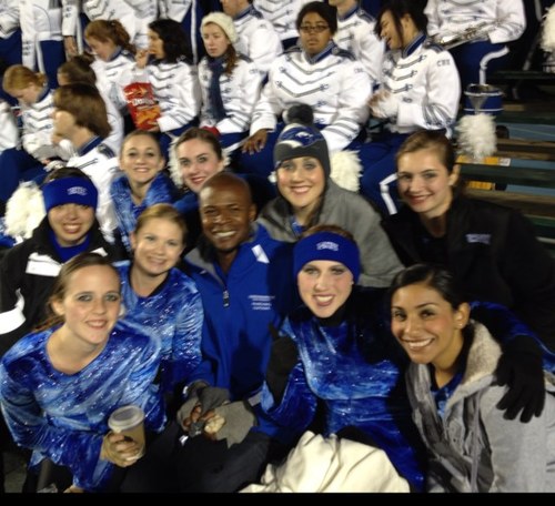 CNU colorguard isn't just a team, it's a family. This highly committed group of students works hard to put on the performance of a lifetime.