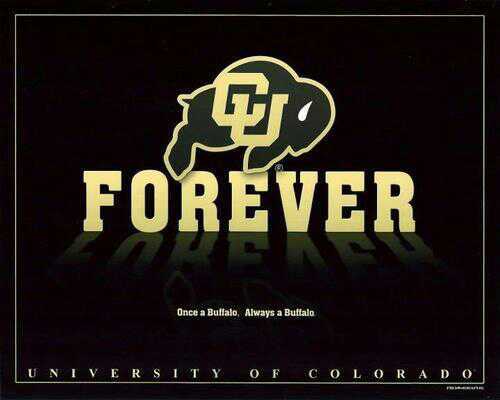 My blood really is black and gold! #GoBuffs