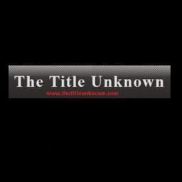 The twitter account for the The Title Unknown Podcast. updates will be posted with this account. follow @format_entity for more fun.