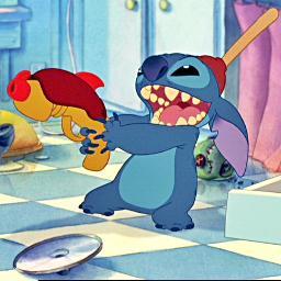 Stitch is Experiment 626. Is also cute and fluffy! Likes the King & Ohana!