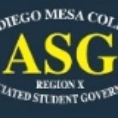 The Official Student Government of San Diego Mesa College. Part of the San Diego Community College District, Region X.