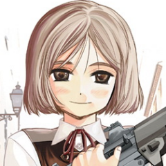 ヘンリエッタ この夏に配信されるスマホゲーム Gunslinger Girl Modello Toccare モデッロ トッカーレ には トリエラがつぶやいているようなアクション要素の他に 敵を倒すと手に入るオリジナル壁紙を集めていくコレクション要素もあるんです