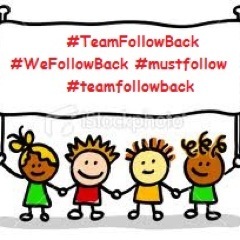 A follow back team #R_Family #SDV #OPENFOLLOW #SOUGOFOLLOW #TRU #MFV #IFollowBackTeam #followallsunday