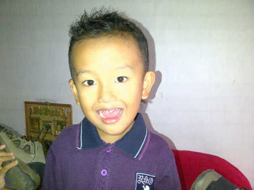 Anak yg pintar & cakep...