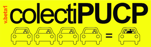 el ColectiPUCP es un nuevo sistema de transporte colectivo entre alumnos de la PUCP.