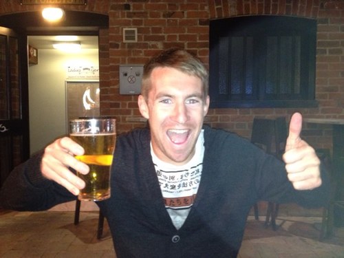 Irish Wolf that loves sport beer and banter!!