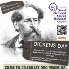 The Charles Dickens Day is an event in aid of GOSH held at the Royal Society of Medicine on the 25th Nov. To donate: http://t.co/FtZEcUXd