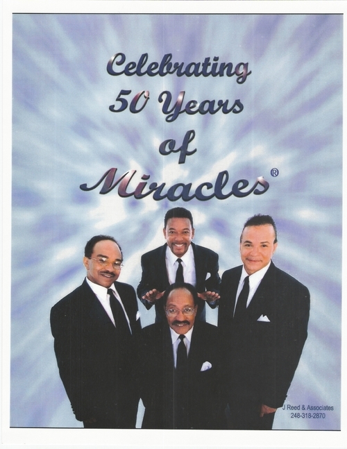 Legendary Motown artists, The Miracles are celebrating their 50th Anniversary.
