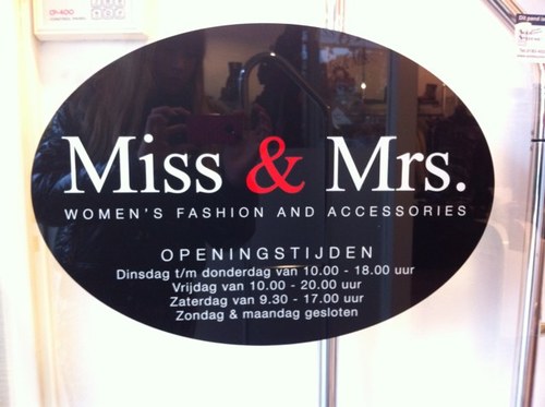Kleding winkel