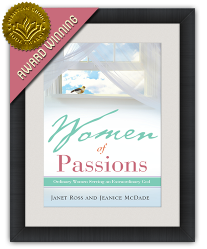 Women of Passions is an award-winning book comprised of true stories showing how the power of an extraordinary God works in the lives of ordinary women.