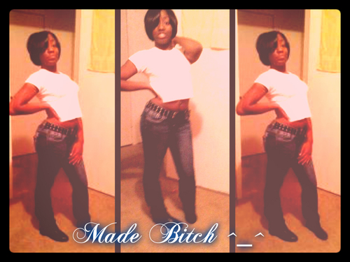 TaShaeeee ` Brown Skin,Thick Waist , Pretty Face & Thats Why These Hoes Mad Yeen Know ? @LilEboni_ My Baby and @xoxo_sincerley , My Bestfriend , Follow Us ^_^