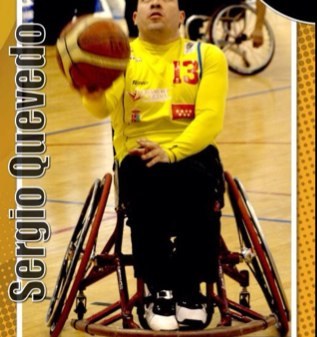 Arquitecto y atleta paralimpico mexicano, jugador profesional de basketball sobre silla de ruedas en la liga española con CID CASA MURCIA GETAFE