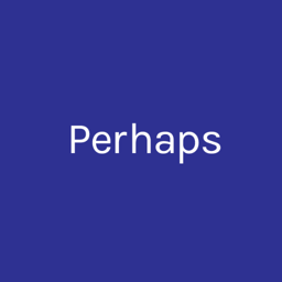 thisisperhaps's profile picture. We are a graphic design trio based in London called Perhaps.