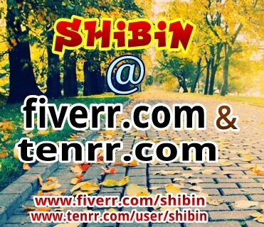 The official tweets from Shibin-creative artist and seller on fiverr and tenrr.