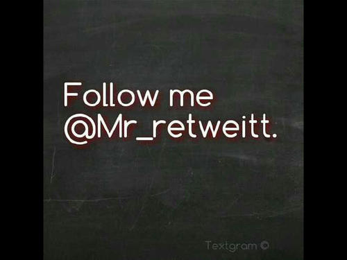 Retwett all Follow me Follow Back