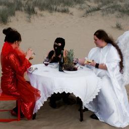 Caustic Widows are Liverpool based theatre company specializing in surreal costume based performance. We enjoy cabaret and dark humour.
