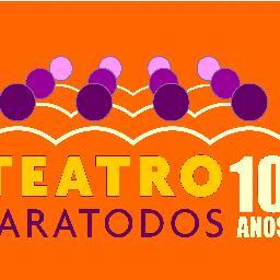 teatroparatodos's profile picture. Ingressos a 5, 10, 15, 20, 25 e 30 reais. Realização da APTR.
