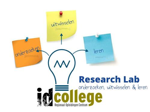 researchlabID's profile picture. Researchlab-ID; onderzoeken, uitwisselen en leren op ROC ID College
