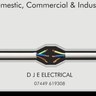 DJE_Electrical's profile picture. Commercial, Domestic & Industrial electrical installations + Fire Alarms, Access Control, CCTV, Communications, Digital Aerials, Security Alarms etc