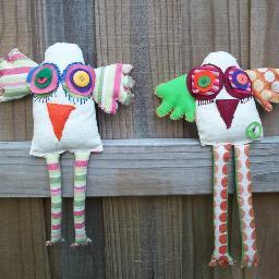 I love to work with recycled materials. I do recycle toys for kids. These super cute birds are a perfect Eco friendly gift.
My shop: http://t.co/U83bpO1h