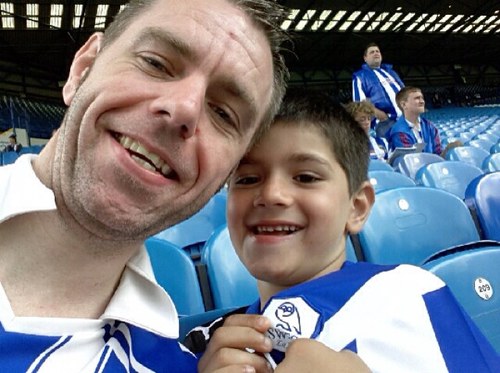 A Sheffield Wednesday fan third generation! who works in food retail