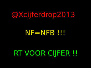 #cijferaccaunt.                    Promoaccaunt.                    RT voor cijfer