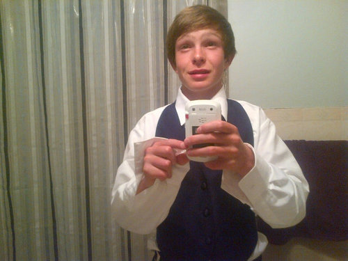 I'm cool & all that stuff & if you follow me I follow back:)
