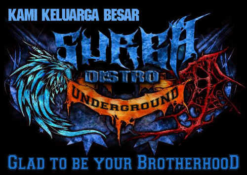 Official account SURGA DISTRO Underground Gd.Palaguna Dasar,jl.alun-alun Timur 3-7.bdg (depan jl.Pasundan)  : 23456787
