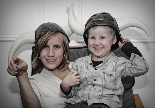 Viking warrior princess and global citizen working for a sustainable future