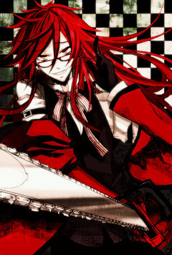 Verified by @RP_AnimeCartoon | Grell Sutcliff! ☆ I love BLOODY RED! | Love Sebby! Let's fight! \m/ ☆ [ENG/ID] | DEATH! \m/ ☆