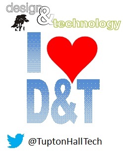 We're the Design and Technology Department at Tupton Hall School, Chesterfield.