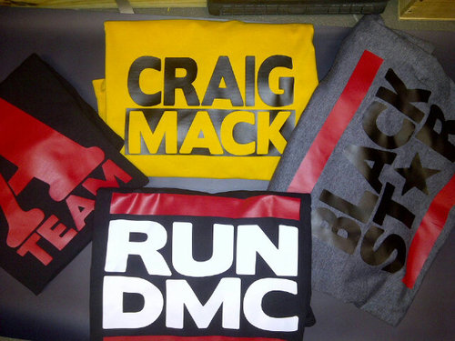 We do your custom T-shirts and Apparel at the best price. Located inside Dr. Flea's at Hwy 27 and Albion.