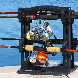 RodMaster Fishing Rod Caddy and Fishing Rod Rack. Organize, carry and store up to 4 rods and reels in RodMaster so fishing gear is ready to go when you are!