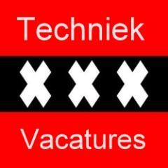 Tweets alle technische vacatures in Amsterdam.