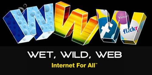 Wet, Wild, Web Internet For All Day
