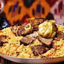 mmmm, Özbek pilavı, olsa da yesek...