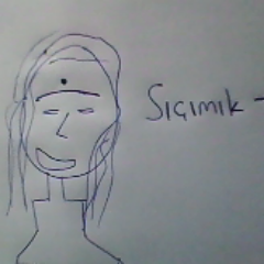 Sıçımık bir hayali karakterdir, gerçek hayatta bir kişiden esinlenerek yazılmıştır.