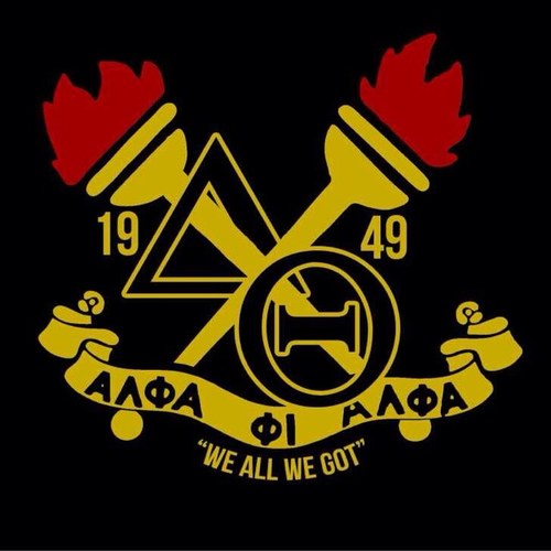 The Delta Theta Chapter of Alpha Phi Alpha Fraternity Incorporated from the campus of Texas Southern University