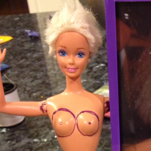 Naked Barbie в Твиттере: "Follow my naked self. I Promise th