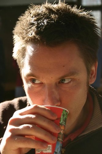 Tea drinker with a song for every occasion.