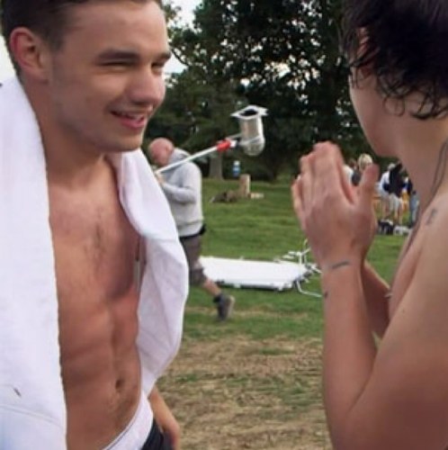 Liam's happytrail leads to the 10 inch wonder.
