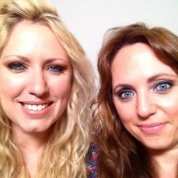 Lauren and Fran, hair & makeup artists http://t.co/GbUZn56ghP
