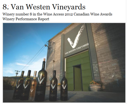 Van Westen Vineyards Profile