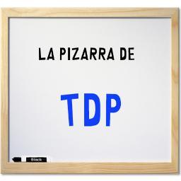 La pizarra de la redacción de Tribuna de Periodistas.