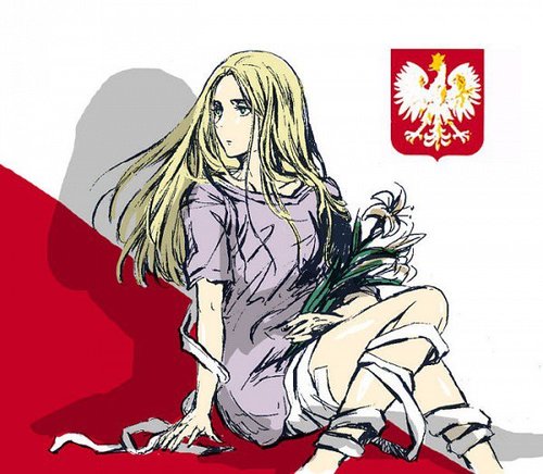Cześć, I'm Polska. I'm not as annoying as Feliks and I don't like pink that much. Cute animals they're alright. Am I feisty, oh, tak, I am. {Fem Poland APH RP.}