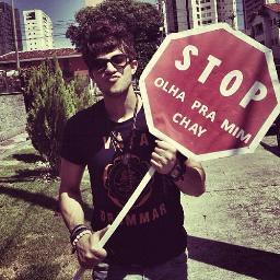 Faço de tudo pra te ver sorrir, eu te amo meu leãozinho.. @ChayLeao
