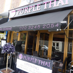 purplethai1's profile picture. Opened in 2012 serving authentic Thai dishes created by a sharp Thai national culinary team with their pulses on the British food scene. 0203 245 2054