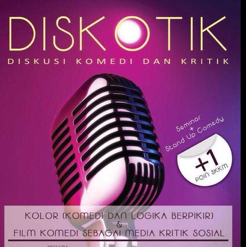 Diskusi Tentang Komedi & Kritik diadakan di Function Hall, Universitas Multimedia Nusantara, pada hari Rabu, 19 Desember 2012.