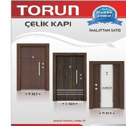 Firmamız 1996 yılında İstanbul Bahçelievler'de TORUN Dekorasyon olarak kurulmuş, TORUN tescilli markası ile ekonomik seri statik boyalı çelik kapı imalatı