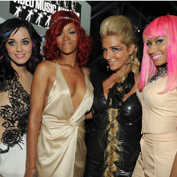I just love Ke$ha and Rihanna ! ♥